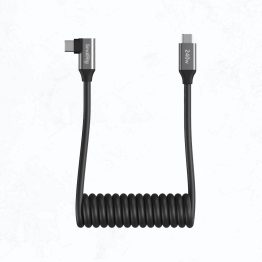 Кабель SmallRig USB-C Coiled Cable Right Angle, 1.4 m 5730